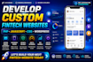 develop custom fintech websites PHP javascript CSS  wordpress