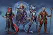 draw your dnd or rpg character design, concept art