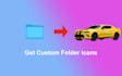 create a custom macos folder icon