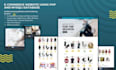 design and code responsive websites using HTML, CSS, and js
