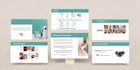 make instagram page and static website on canva