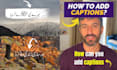 write urdu and english text and subtitles on videos