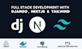 build website using python django, react and tailwindcss