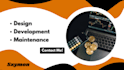 create ico token and develop presale website, ico website