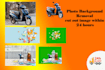remove background and replace smart objects within 6 hours