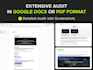 perform a professional UI UX audit for your website or mobile app