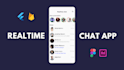 develop a flutter chat messaging app with firebase