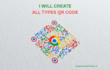 create all qr code types in 2 hours