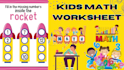 create high quality kids math worksheets