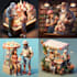 create cute 3d isometric designs using ai