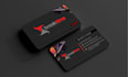 do luxury, modern, minimalist, uv business card and logo design