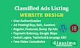 build classified ads website with classima theme and do seo