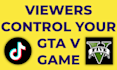 set up tiktok live gta 5 tikfinity plugin