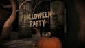 make cool 3d halloween party greeting video