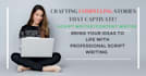 write professional scripts to bring your vision to life