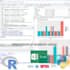 do statistical analysis with reports using r, python excel, or spss