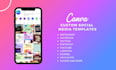 design professional and editable canva design