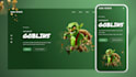 create landing page using html css javascript