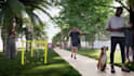 make 3d landscape rendering and and design