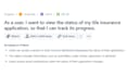 create detailed user stories with acceptance criteria