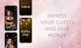 design an animated wedding or party video invitation