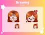 draw cute emote for twitch stream