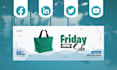 design facebook, linkedin, twitter, and youtube banner, cover, header