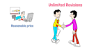 create a whiteboard animation video