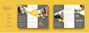 do  business brochure design bifold, trifold brochure design