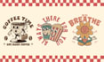 vintage and retro style logo character design