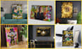 create canvas wall art motivational, pop art and minimal design