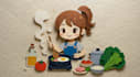 create a  digital style paper stop motion animation