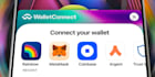 create a wallet connect website, metamask connect and smart contract integration