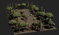 create low poly models for games