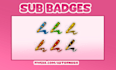 do custom cool sub badges twitch