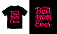 do beautiful typography trendy t shirt design for you