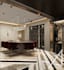 modern entrance with dining area interior design