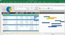 create gantt chart, raci chart, wbs in excel