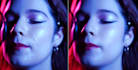skin retouching in music video
