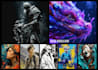 design a movie poster, film poster, music album poster