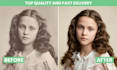 professionally restore, colorize, and fix old photos
