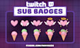 create custom twitch sub badges