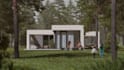 make a model and visualization of the interior or exterior