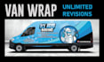 design custom car , van , vehicle , bus wraps for you