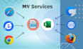 do web scraping, data extraction, mining and web automation using python