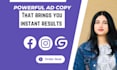 write hypnotic facebook ad copy that converts