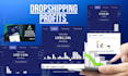 create a shopify one product store or  shopify one product website