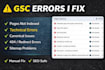 fix 404 broken links, gsc indexing issues and canonical issues
