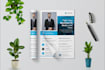 custom adobe illustrator flyer design editable and print ready