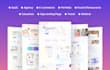 design stunning responsive landing page, homepage, web mockup UI in figma